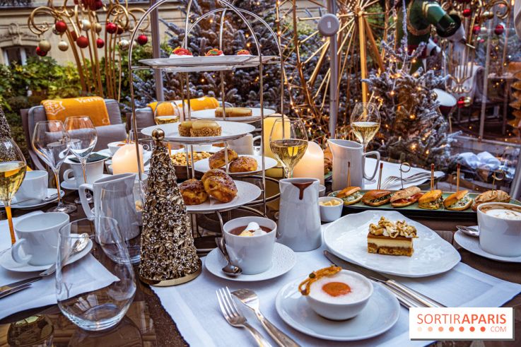 Le tea Time du Joy à l'Hôtel Fouquet's Paris par Anthony Coquereau