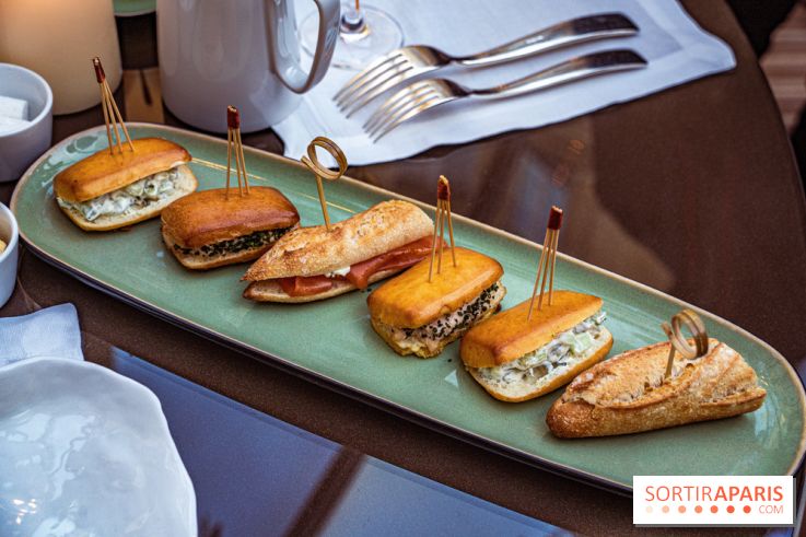 Le tea Time du Joy à l'Hôtel Fouquet's Paris par Anthony Coquereau - sandwich
