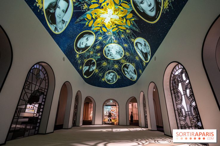 Exposition Le Grand Numéro de Chanel au Grand Palais Éphémère à Paris - vidéo mapping