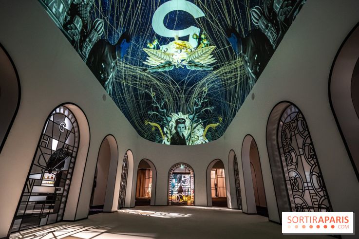 Exposition Le Grand Numéro de Chanel au Grand Palais Éphémère à Paris - vidéo mapping