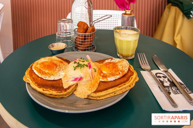 Avocateria Gare de Lyon brunch golden latte frites d'avocat pancakes