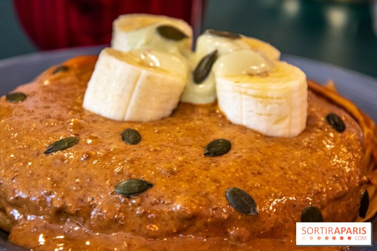 Avocateria Gare de Lyon pancakes praliné noix de cajou