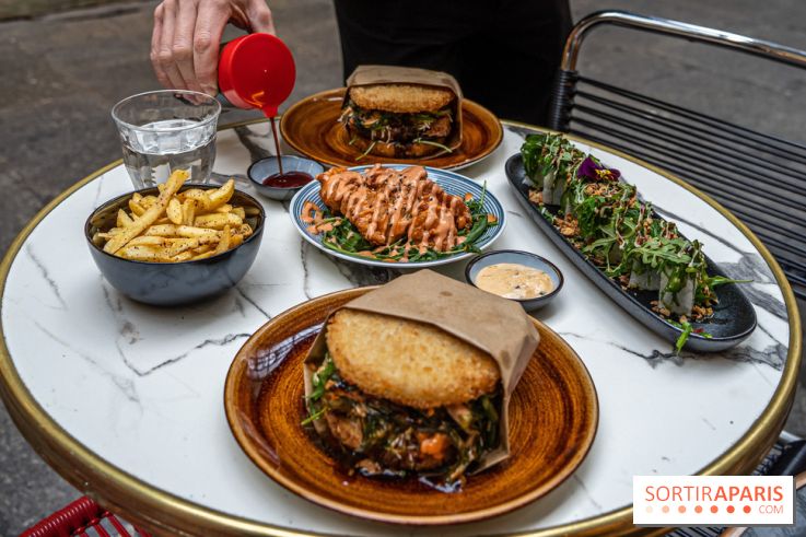 Kimochi restaurant - sushi burger