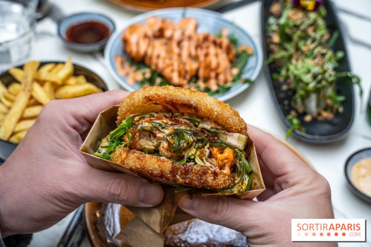 Kimochi restaurant - sushi burger