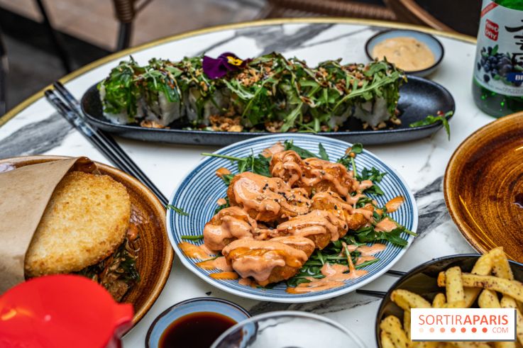 Kimochi restaurant - sushi burger