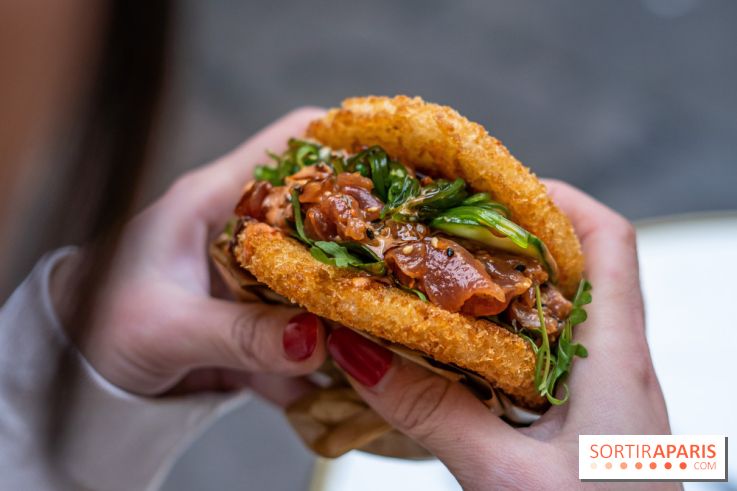 Kimochi restaurant - sushi burger