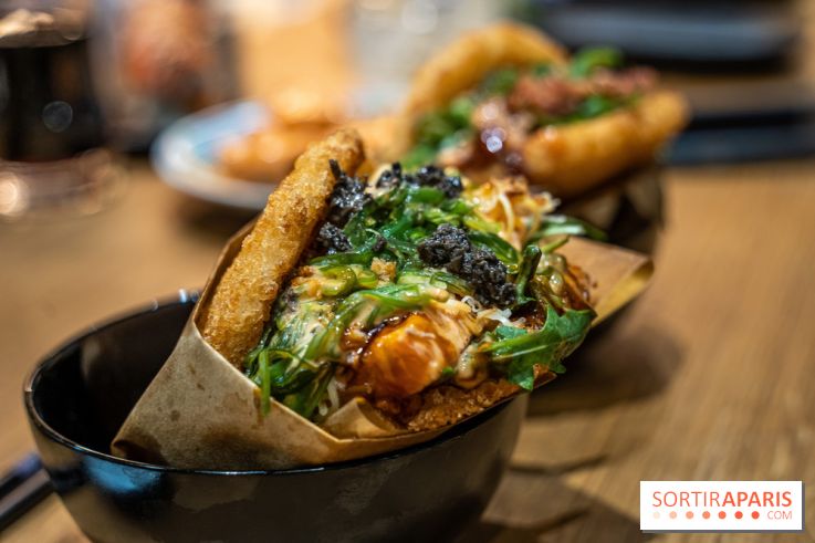 Kimochi restaurant - sushi burger