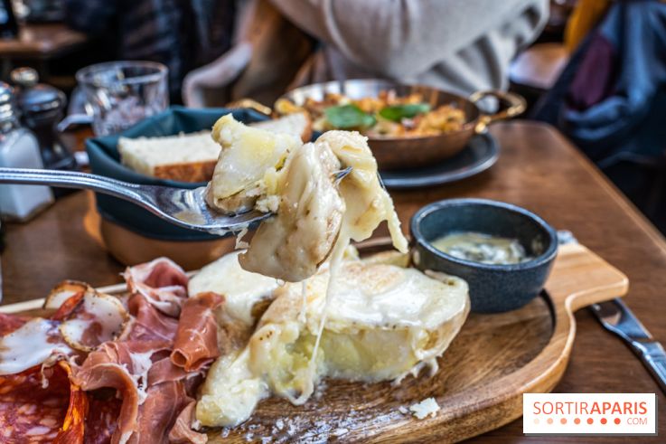 Raclette italienne chez I Grappoli à Paris