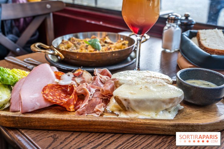 Raclette italienne chez I Grappoli à Paris