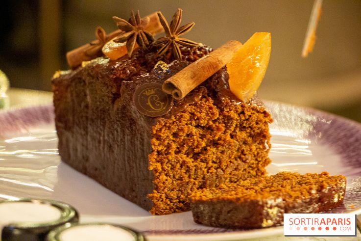 Tea Time de Noël 2022 à l'Hotel de Crillon pain d'épices