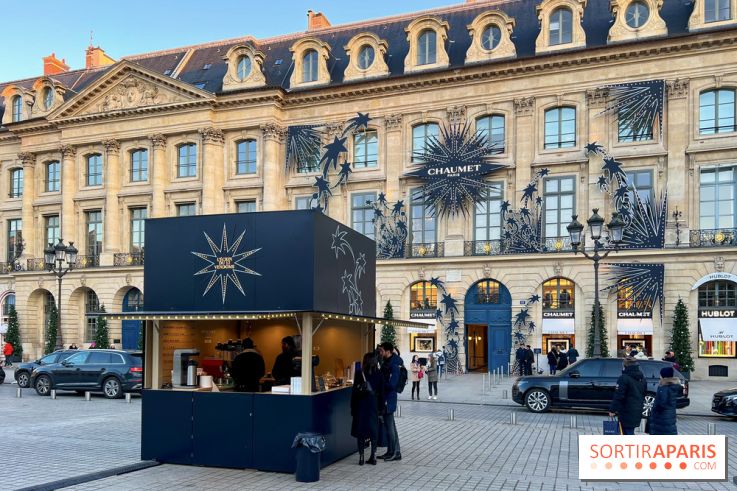 L'Écrin du 12 Vendôme, le Comptoir de Noël Chaumet x Noir Coffee Shop