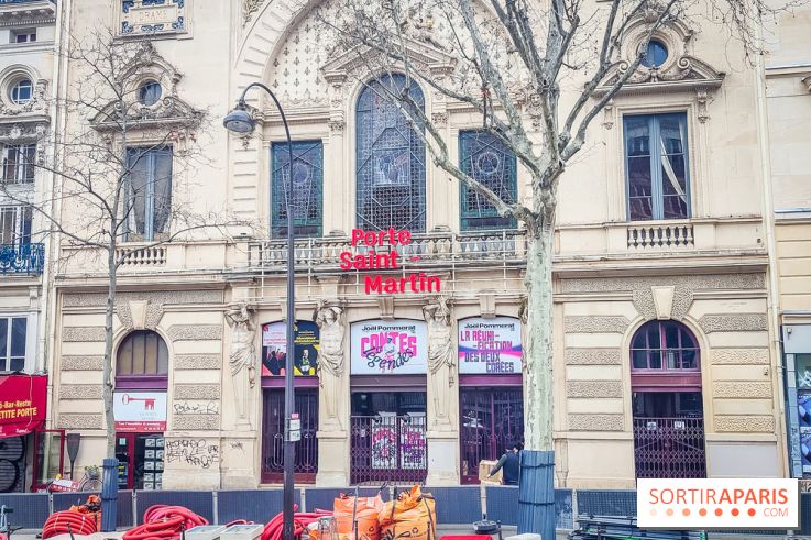 Visuels salles de spectacle et théâtres - théâtre de la Porte Saint-Martin