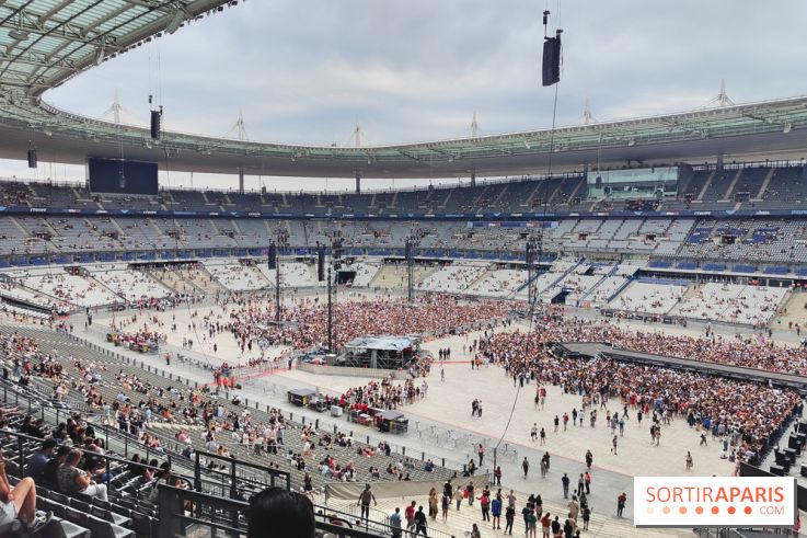 Visuels salles de spectacle et théâtres - concert Stade de France
