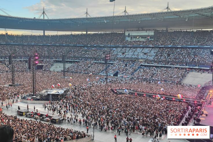 Visuels salles de spectacle et théâtres - concert Stade de France