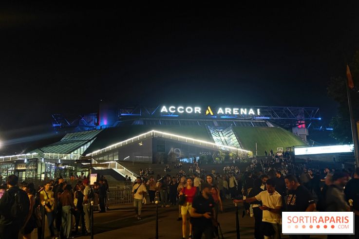 Visuels salles de spectacle et théâtres - Accor Arena Bercy nuit