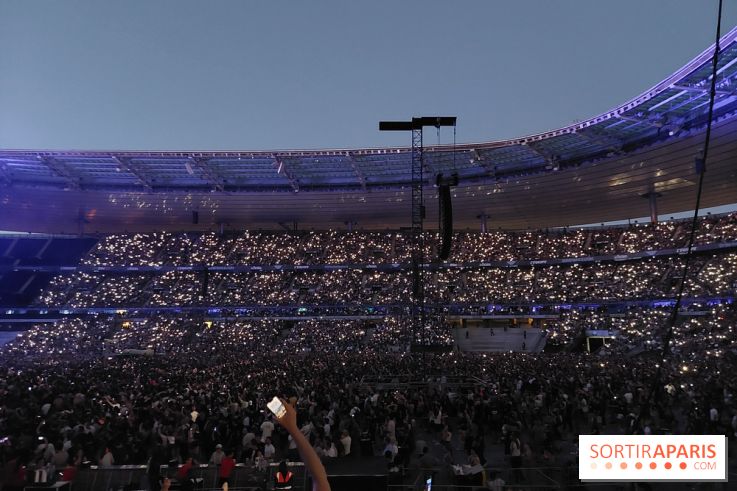 Visuels salles de spectacle et théâtres - concert Stade de France
