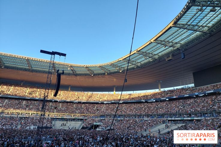 Visuels salles de spectacle et théâtres - concert Stade de France