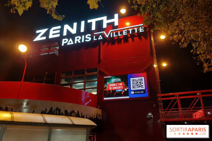 Visuels salles de spectacle et théâtres - Zénith de Paris