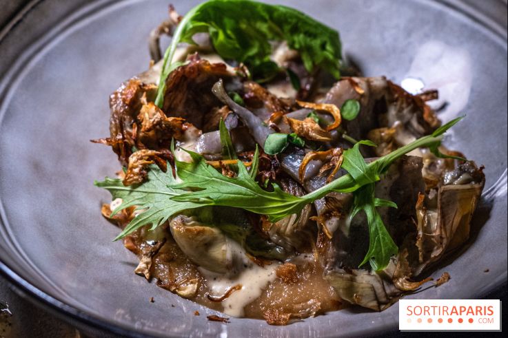 Too Restaurant - Too hôtel Paris - photos - menu - artichaut