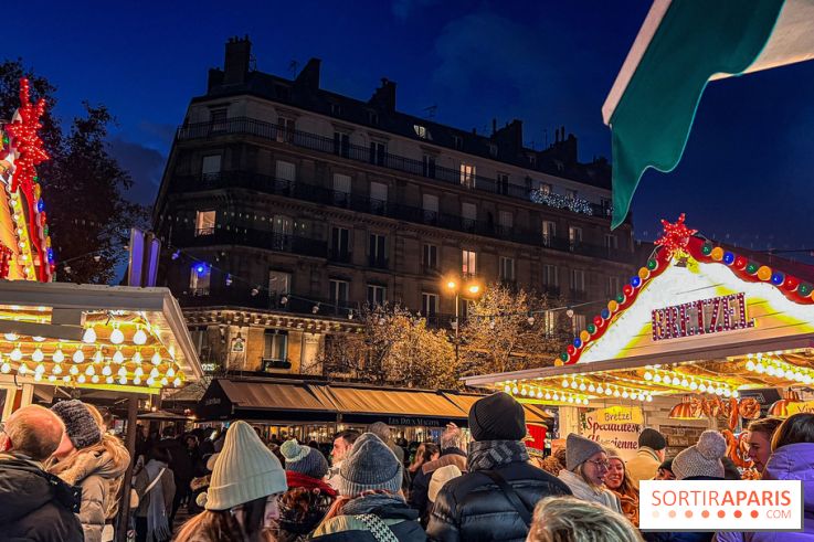 Marché de Noël de Saint-Germain-des-Près à Paris