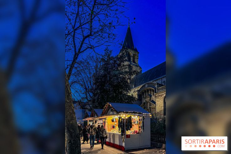 Marché de Noël de Saint-Germain-des-Près à Paris