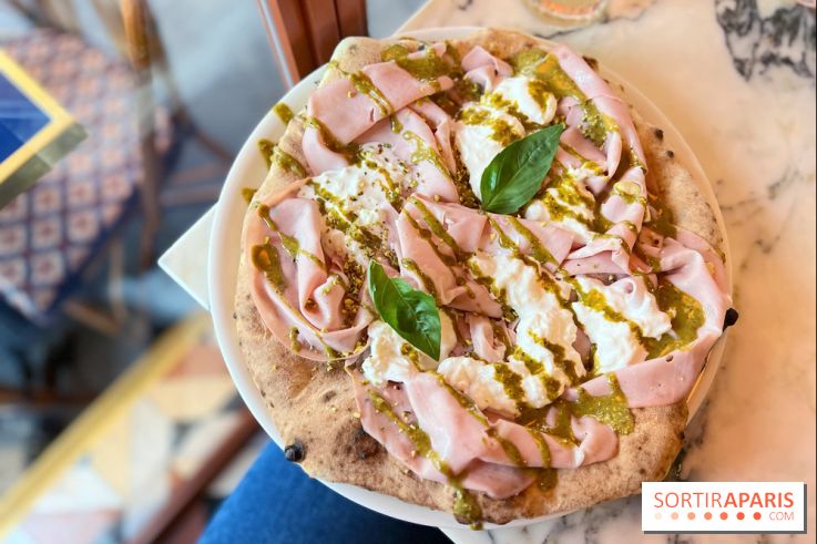 Pizzeria Agata - Pizza pistache mortadelle