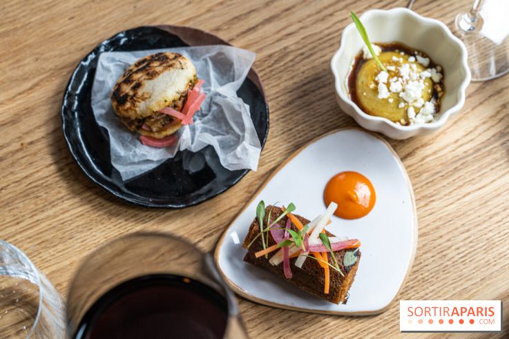 Ambos restaurant Paris - Cristina et Pierre Chomet - starters