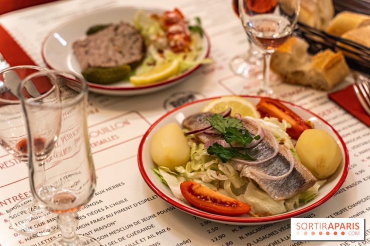 Petit Bouillon Versailles - restaurant près du Château de Versailles - harengs pomme de terre