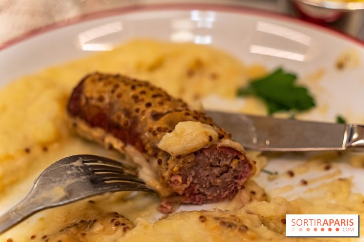 Petit Bouillon Versailles - restaurant près du Château de Versailles - purée saucisse