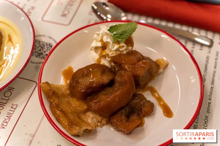 Petit Bouillon Versailles - restaurant près du Château de Versailles - tarte tatin