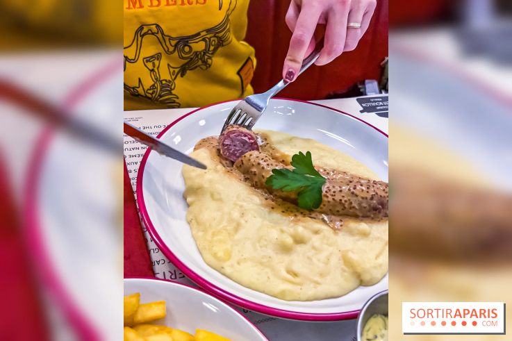 Petit Bouillon Versailles - restaurant près du Château de Versailles - purée saucisse