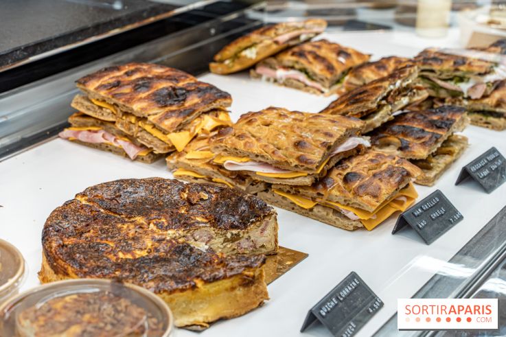 Jolie Miche, la boulangerie aux farines anciennes et bonnes pâtisseries du 17e - focaccia