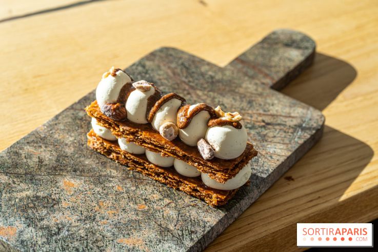 Jolie Miche, la boulangerie aux farines anciennes et bonnes pâtisseries du 17e - millefeuille