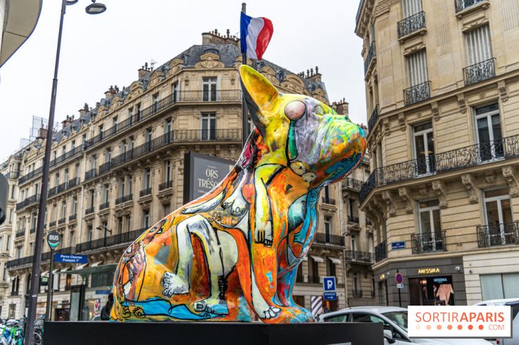 Exposition Julien et ses Juliogoths, avenue George V Paris