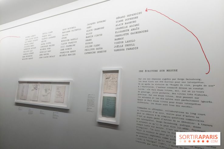 Serge Gainsbourg, le mot exact, nos photos