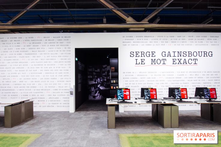 Serge Gainsbourg, le mot exact, nos photos