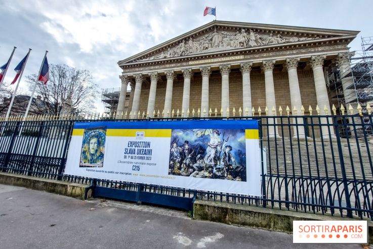 Slava Ukraini : l'expo gratuite signée C215 à Paris, nos photos
