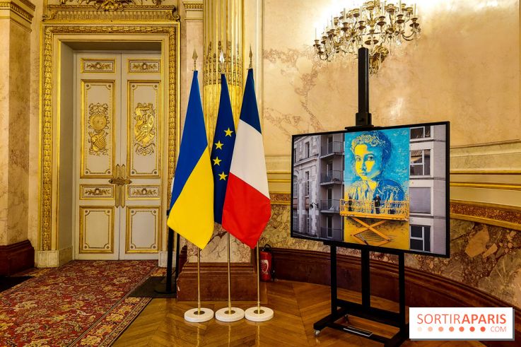 Slava Ukraini : l'expo gratuite signée C215 à Paris, nos photos