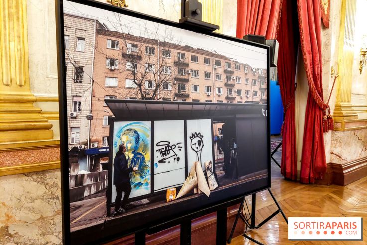 Slava Ukraini : l'expo gratuite signée C215 à Paris, nos photos