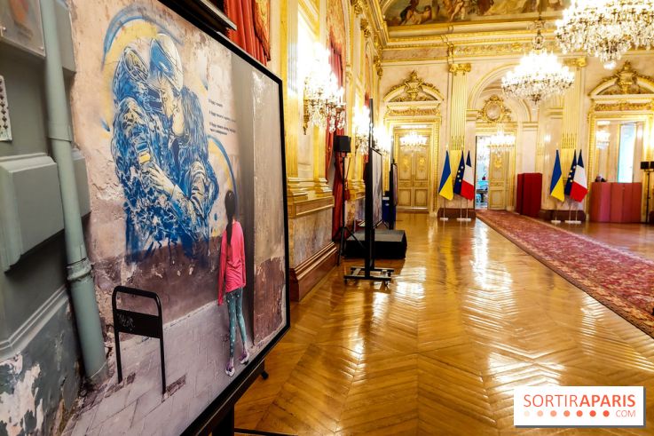 Slava Ukraini : l'expo gratuite signée C215 à Paris, nos photos