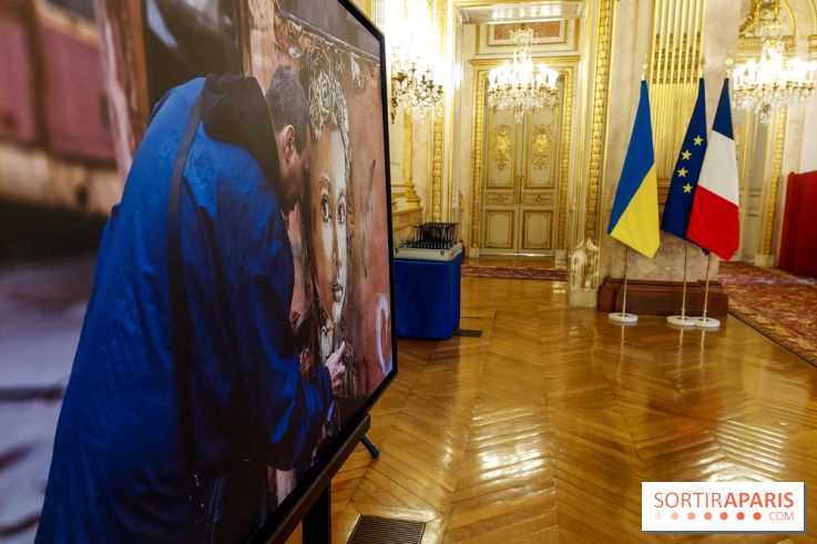 Slava Ukraini : l'expo gratuite signée C215 à Paris, nos photos