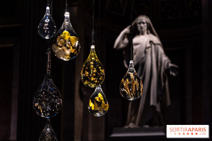 Larmes de Joie, l'installation monumentale de Benoît Dutour dans l'Eglise de la Madeleine 
