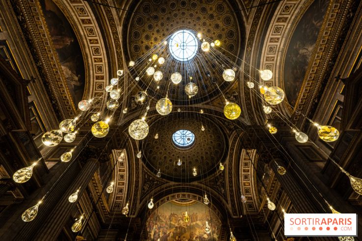 Larmes de Joie, l'installation monumentale de Benoît Dutour dans l'Eglise de la Madeleine 