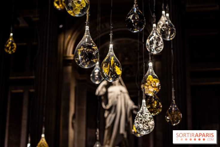 Larmes de Joie, l'installation monumentale de Benoît Dutour dans l'Eglise de la Madeleine 