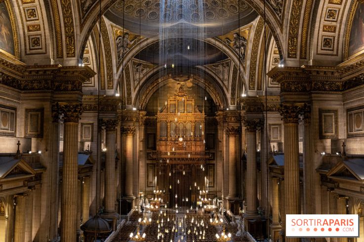 Larmes de Joie, l'installation monumentale de Benoît Dutour dans l'Eglise de la Madeleine 