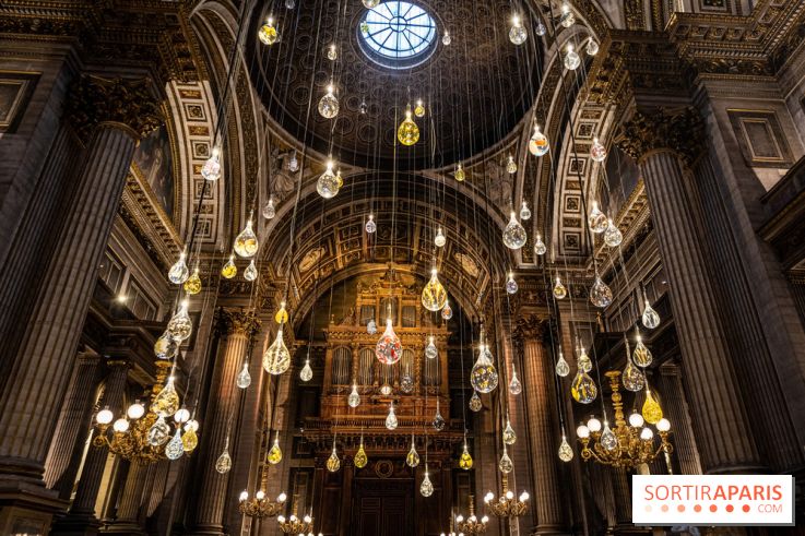 Larmes de Joie, l'installation monumentale de Benoît Dutour dans l'Eglise de la Madeleine 