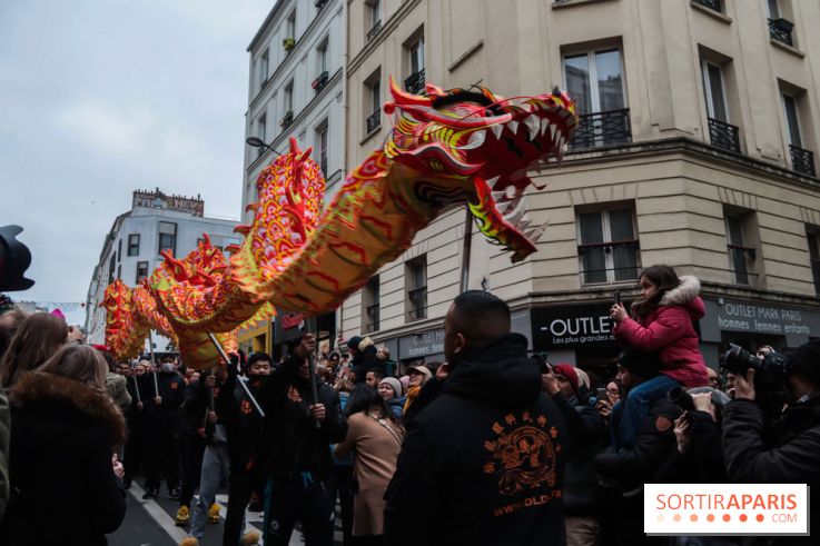 Défilé du Nouvel an Lunaire de Belleville 2023