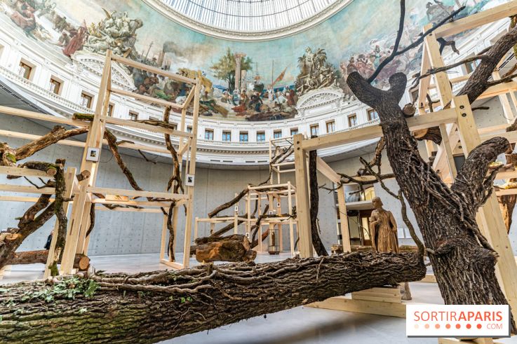 Exposition Avant l'orage à la Bourse de Commerce - Pinault Collection - urgence climatique