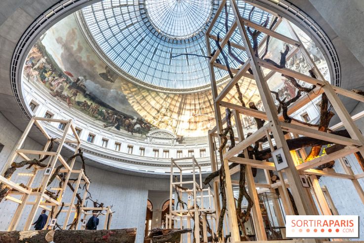 Exposition Avant l'orage à la Bourse de Commerce - Pinault Collection - urgence climatique