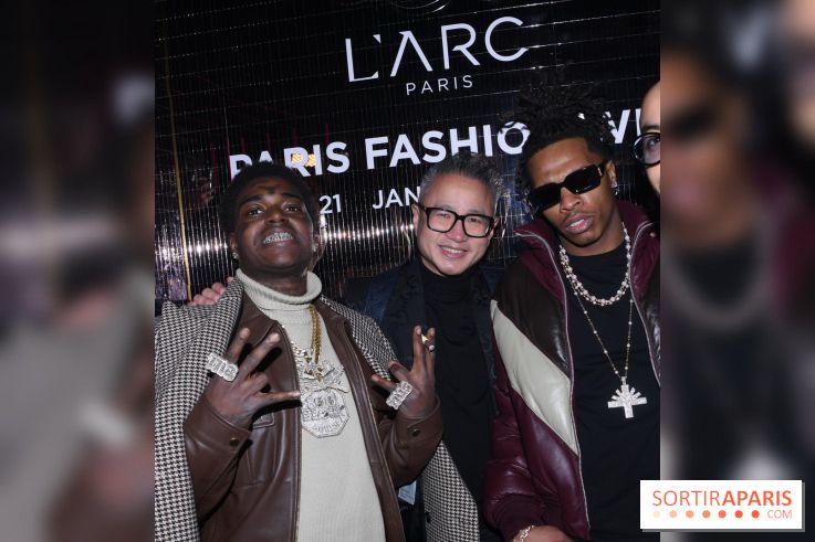 ©Rachid Bellak - Kodak Black, Felix Wu, patron de l'Arc et Lil Baby